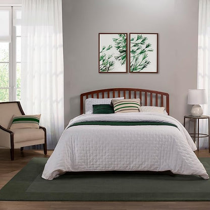 Hillsdale Furniture Carolina Headboard with Rails, Full/Queen, Cherry
