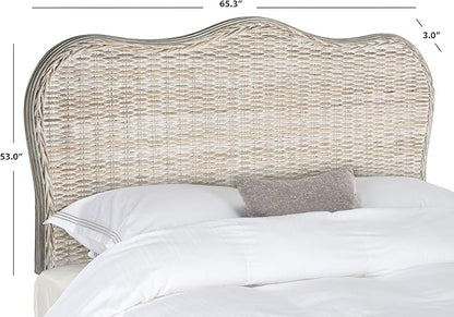 Safavieh Home Collection Imelda White Washed Headboard (Queen)