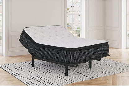 Signature Design by Ashley Limited Edition Pillow Top 13 " Pillow Top Hybrid Mattress with Gel Memory Foam, Edge Support for Cool Sleep and Pressure Relief, Queen, Fiberglass Free, Mattress In A Box