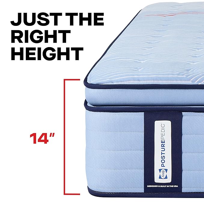 Sealy Posturepedic® Fayette 14" Medium Pillowtop Innerspring Mattress - Queen