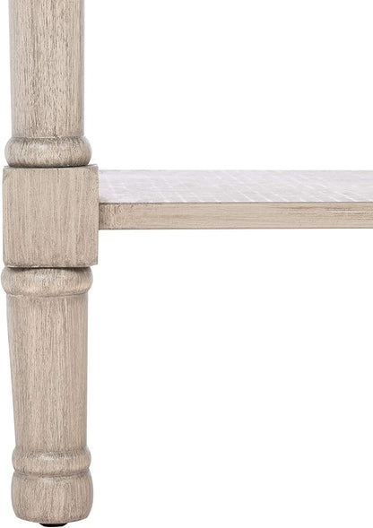 SAFAVIEH Home Collection Landers Greige 3-Drawer Console Table CNS5711D