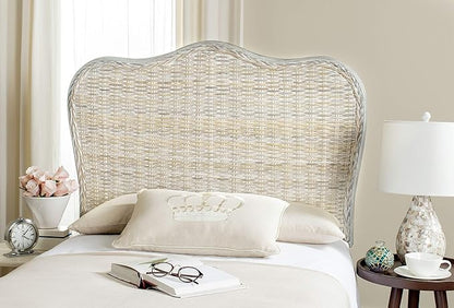 Safavieh Home Collection Imelda White Washed Headboard (King)