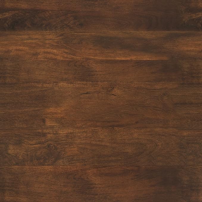 SIMPLIHOME Rayburn Drum Coffee Table - 38 inch Wide Solid Mango Wood Round Living Room Table in Walnut Brown, Modern Urban Center Table for Family Room with Black Metal Legs and Large Surface