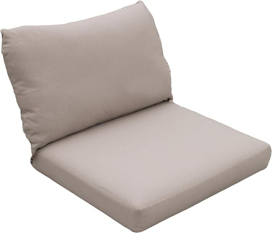 Tommy Bahama Deep Seating Lounge Cushion, 23" X 24" X 4", Bamboo Bay Sand