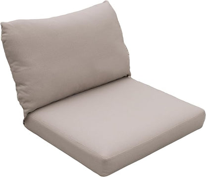 Tommy Bahama Deep Seating Lounge Cushion, 26" X 26" X 4", Bamboo Bay Sand