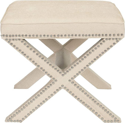 Safavieh Mercer Collection Palmer Ottoman, Taupe