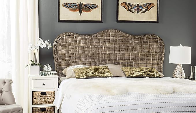 Safavieh Home Collection Imelda Grey Headboard (Full)