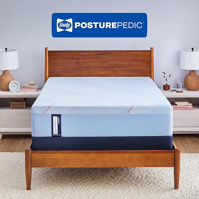 Sealy Posturepedic® Fayette 12" Medium Tight Top Hybrid Mattress - Twin Long