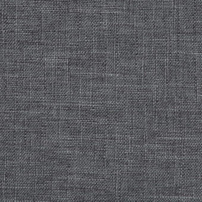 SIMPLIHOME Dover 44 inch Wide Contemporary Rectangle 3 Pc Storage Ottoman in Slate Grey Linen Look Fabric, Assembled, For the Living Room, Entryway and Family Room