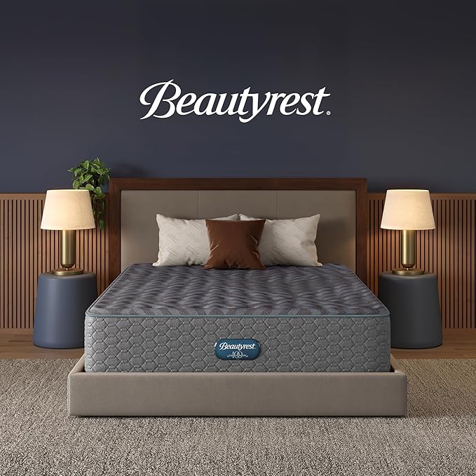 Beautyrest Days End Medium 14" Mattress - King - Cooling Tech, Supportive Durable Pocketed Coils, Pressure Relief, Motion Separation; 100 Night Sleep Trial and 10 Year Warranty