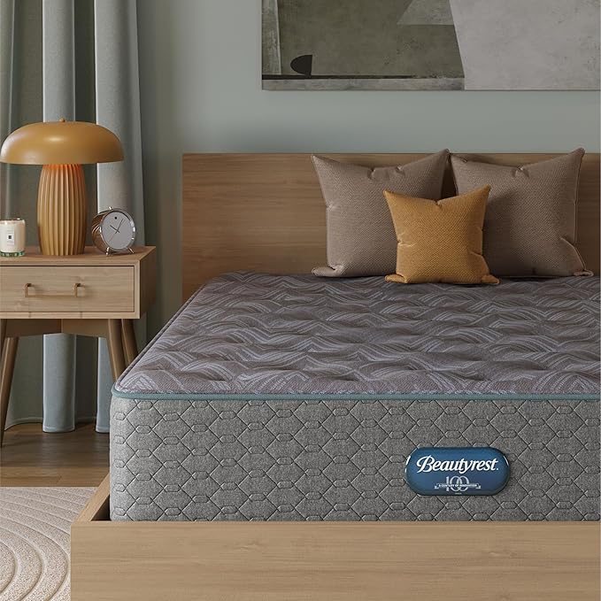 Beautyrest Prime Dream Plush 13.75" Mattress - Cal King - Durable Pocketed Coil, Support, Pressure Relief, Cooling, Motion Separation; 100 Night Sleep Trial and 10 Year Warranty