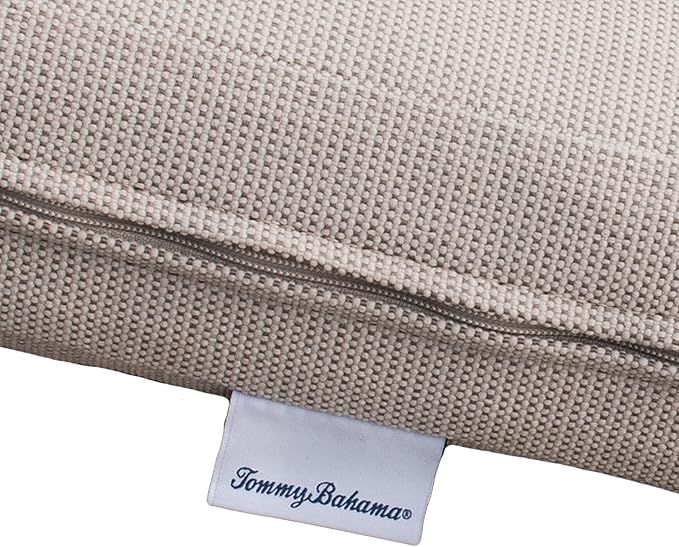 Tommy Bahama Bench Cushion, 48" X 16" X 2.5", Bamboo Bay Sand