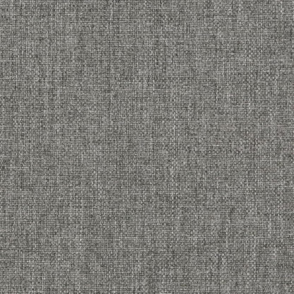 SIMPLIHOME Milltown Large Ottoman Bench - 44 inch Wide Upholstered Solid Wood Rectangular Ottoman Bench in Parisian Grey, Contemporary Entryway or Bedroom Bench with Cushioned Seat and Narrow Profile