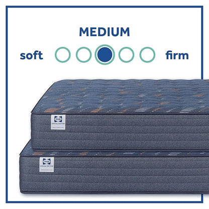 Sealy Warner 12" Medium Tight Top Innerspring Mattress - California King