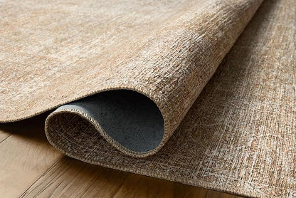 Loloi Amber Lewis Cambria Collection CBR-06 Multi/Natural 7'-6" x 9'-6" Area Rug Jute, Neutral, Vintage Style, Antique Tone, Living, Bedroom, Dining, Carpet