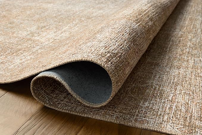 Loloi Amber Lewis Cambria Collection CBR-06 Multi/Natural 2'-3" x 3'-9" Accent Rug Jute, Neutral, Vintage Style, Antique Tone, Living, Bedroom, Dining, Carpet