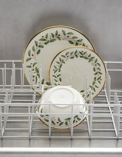 Lenox 146504010 Holiday Salad Plate, Christmas Dinnerware