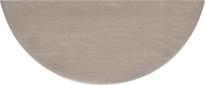 SAFAVIEH Home Collection Tinsley Greige Half Moon Console Table