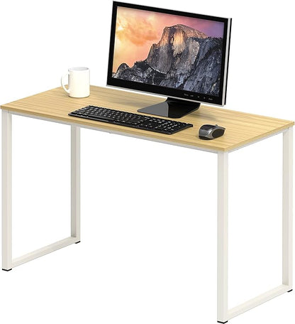 SHW Mission 32-Inch Home Office Computer Desk, Oak