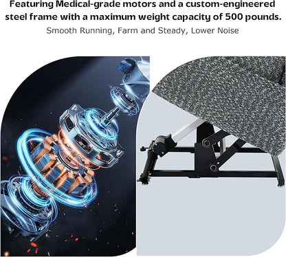 Big Man Recliner 500lbs Power Lift Recliner Chair for Big Tall Elderly Adults Oversized Lay Flat Lift Recliner with Extended Footrest,Heat Massage,Flip Arm Storage Cup Holders,USB Type C