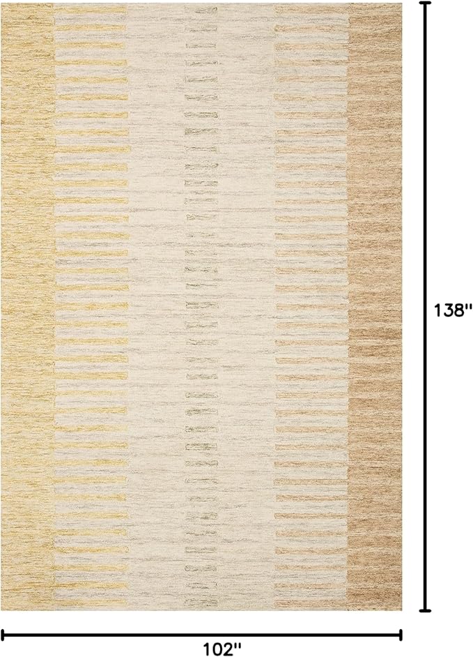 Loloi Chris Loves Julia Chris Collection CHR-01 Dove/Santa Fe 8'-6'' x 11'-6'', .50" Pile Height, Area Rug