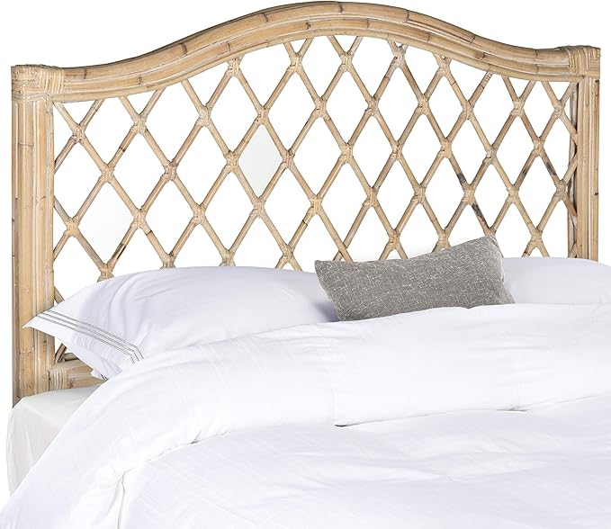 Safavieh Gabrielle Headboard, Queen, White Washed