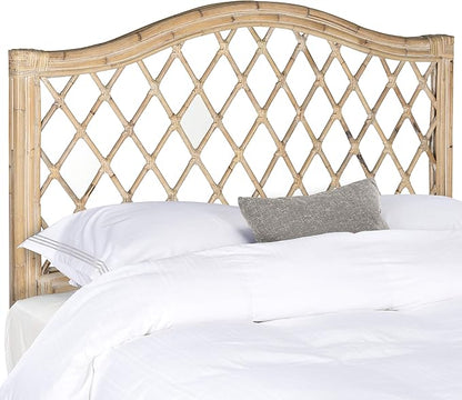 Safavieh Gabrielle Headboard, Queen, White Washed
