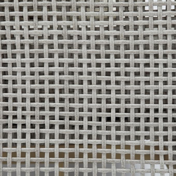 Signature Design by Ashley Seton Creek Contemporary Chic Outdoor All-Weather Resin Wicker End Table with Tempered Glass Tabletop, Gray & Light Brown