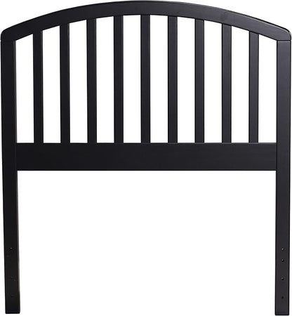Hillsdale Carolina Headboard, Bed Frame Not Included, Twin, Black
