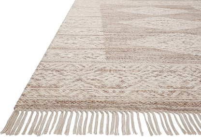 Loloi Angela Rose Rivers Collection RIV-05 Lilac/Ivory 5'-0" x 7'-6" Reversible Area Rug