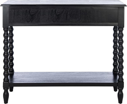 SAFAVIEH Home Collection Athena Black 2-Drawer Console Table