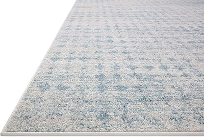 Loloi Kamala Collection KAM-04 Sky/Dove 7'-10" x 10' Area Rug