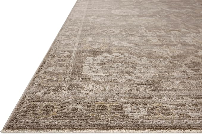Loloi Magnolia Home by Joanna Gaines Pace Collection PAC-03 Taupe/Wheat 5'-3" x 7'-6" Area Rug