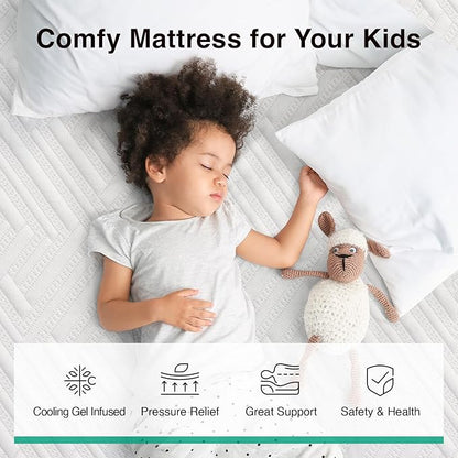 Novilla 8-Inch Gel Memory Foam Queen Size Mattress for Pressure Relief, Enhanced Support & Plush Comfort, Queen Bed in a Box, Bliss