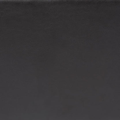 SIMPLIHOME Sienna 33 inch Wide Transitional Rectangle Storage Ottoman Bench in Tanners Brown Vegan Faux Leather, Assembled, For the Living Room, Entryway and Family Room