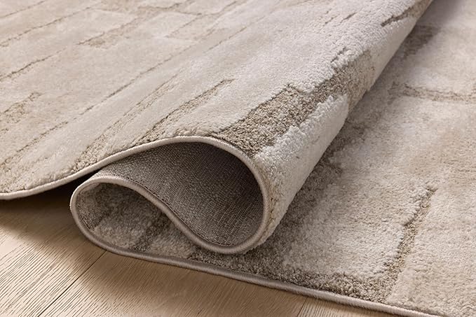 Loloi Amber Lewis Monty Collection MOT-04 Taupe/Beige 2'-7" x 10'-0", .50" Pile Height, Runner Rug