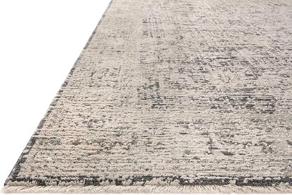 Loloi Amber Lewis Alie Collection ALE-05 Charcoal/Beige 2'-7'' x 12'-0'', .13'' Pile Height, Runner Rug