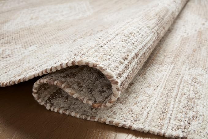 Loloi Angela Rose Rivers Collection RIV-05 Lilac/Ivory 5'-0" x 7'-6" Reversible Area Rug