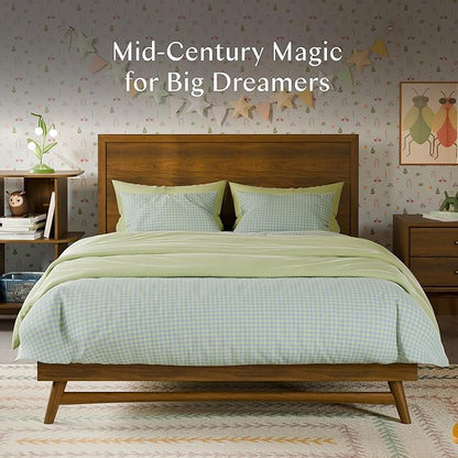 Babyletto Kids Palma Full Bed in Natural Walnut, GREENGUARD Gold Certified