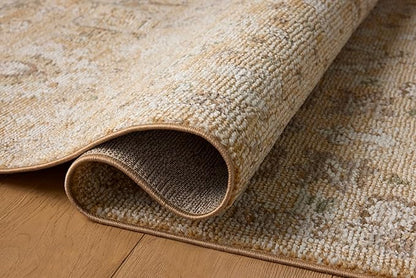 Loloi Magnolia Home by Joanna Gaines Pace Collection PAC-07 Sunset/Stone 2'-6" x 12'-0" Runner Rug