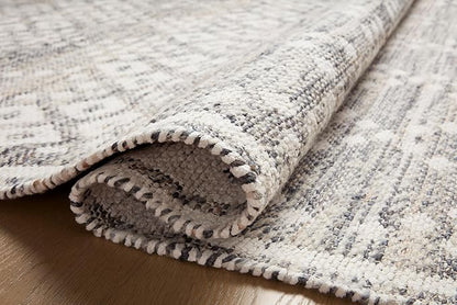 Loloi Angela Rose Rivers Collection RIV-01 Denim/Ivory 2'-6" x 7'-6" Reversible Runner Rug