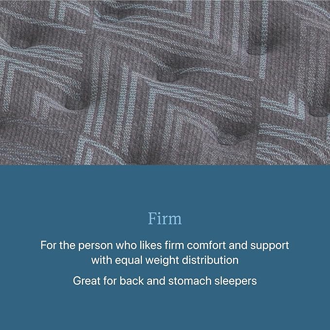 Beautyrest Prime Dream Firm 13" Mattress - Full - Durable Pocketed Coil, Support, Pressure Relief, Cooling, Motion Separation; 100 Night Sleep Trial and 10 Year Warranty