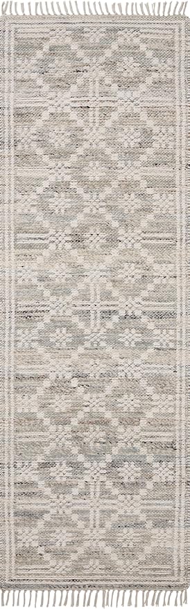 Loloi Angela Rose Rivers Collection RIV-02 Lagoon/Ivory 3'-6" x 5'-6" Reversible Accent Rug