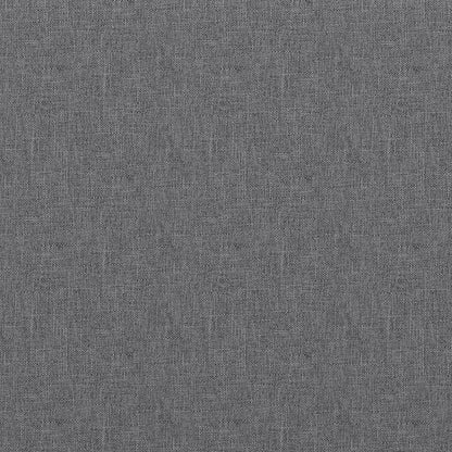 SIMPLIHOME Rockwood 18 inch Wide Contemporary Square Cube Storage Ottoman with Tray in Slate Grey Linen Look Fabric, Assembled, For the Living Room, Entryway and Family Room
