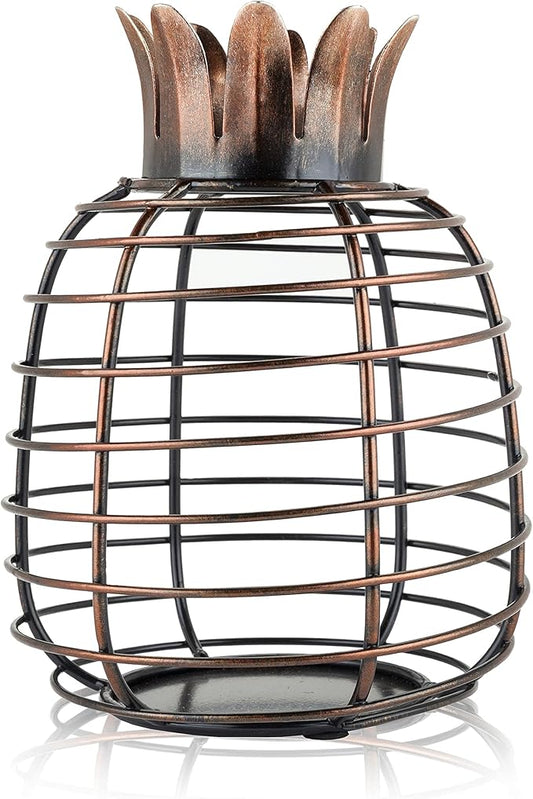 True Juicy Pineapple Stainless Steel Wine Cork Holders Decorative, Holds 50 Corks, Kitchen Bar Accessories, Rustic Home Decor Design, Set of 1