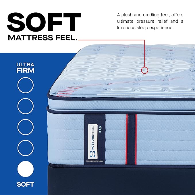 Sealy Posturepedic® Pro Haverford 15" Soft Pillowtop Innerspring Mattress - California King