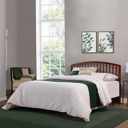 Hillsdale Furniture Carolina Headboard with Rails, Full/Queen, Cherry
