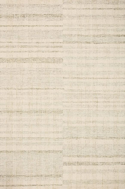 Loloi Chris Loves Julia Chris Collection CHR-02 Natural/Sage 9'-3'' x 13', .50" Pile Height, Area Rug