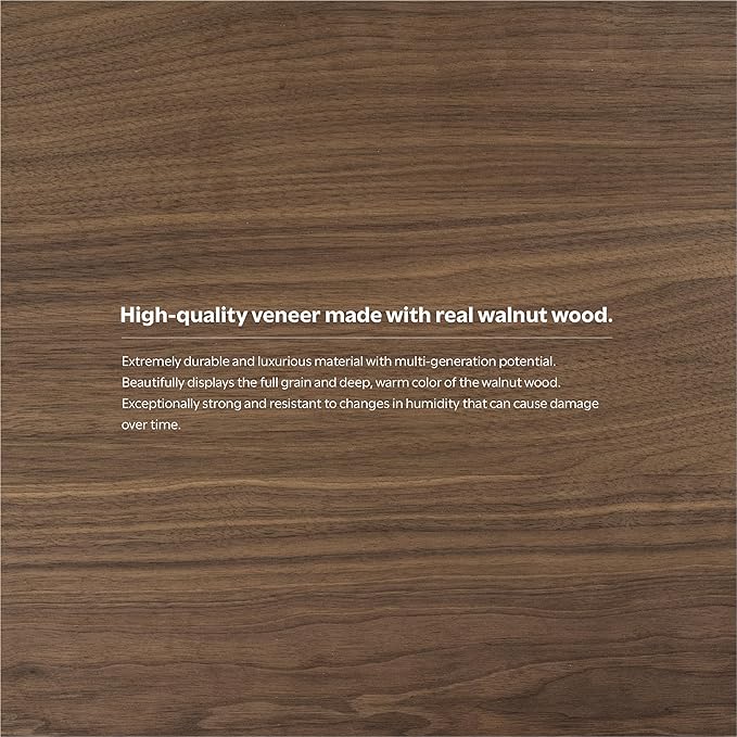 SIMPLIHOME Lowry Desk - 54-Inch Wide Solid Walnut Veneer and Metal Writing Desk, Modern Industrial Home Office Computer Table for Workspace with 2 Drawers and Flip-Down Keyboard Tray