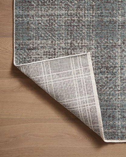 Loloi Angela Rose Ember Collection EMB-09 Denim/Charcoal 7'-10" x 10' Area Rug